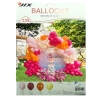 Balony girlanda dekoracja ślub wesele roczek 125x